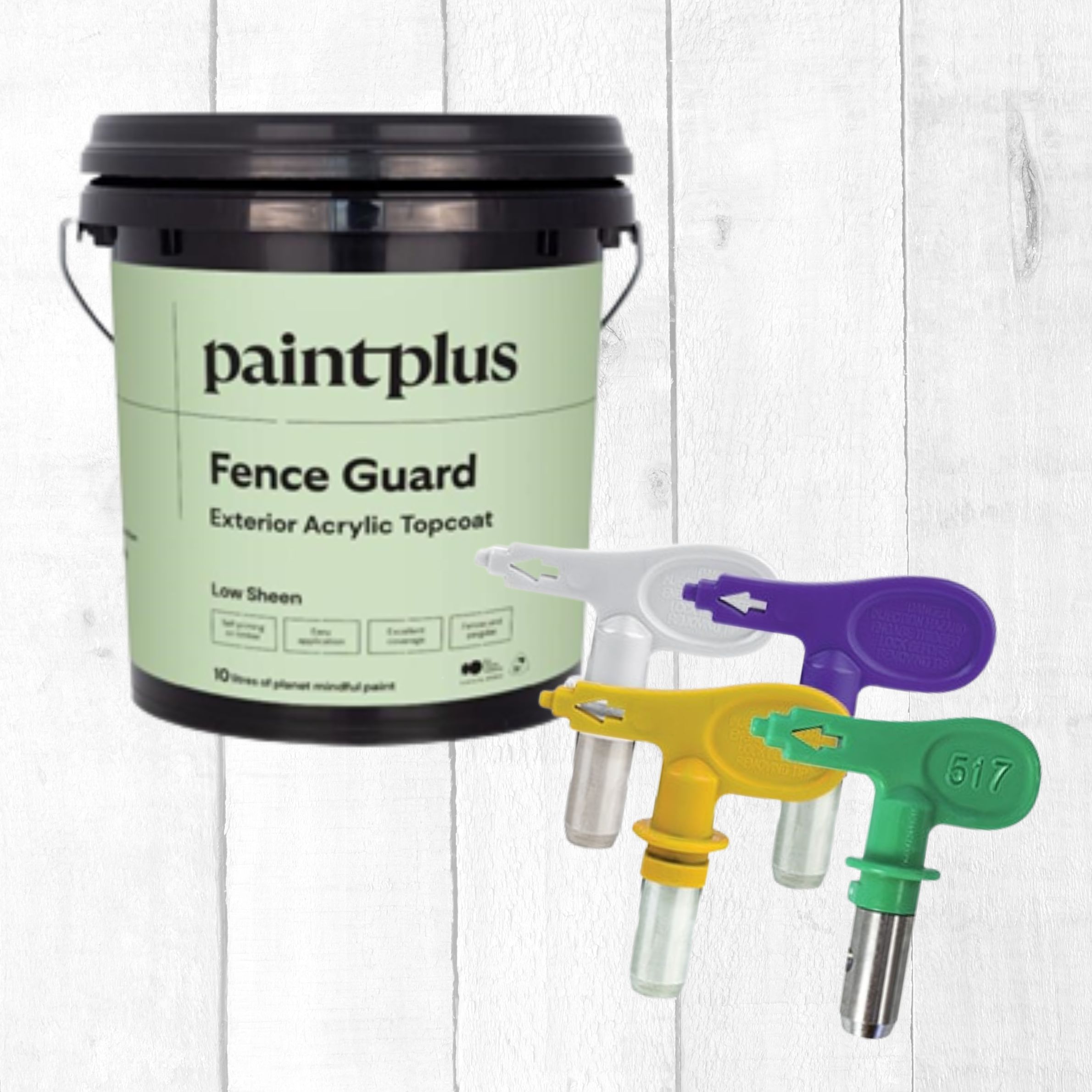 Spray Tip Guide for Paint Plus Products